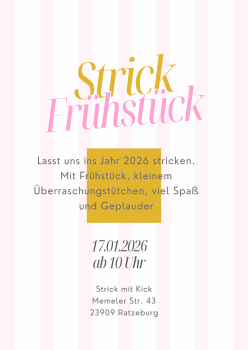 Strickfrühstück in der Wollboutique 17.01.2026